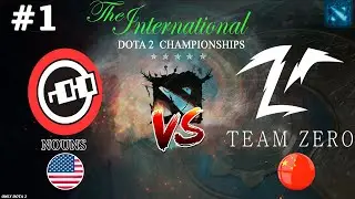 Nouns vs Zero #1 (BO2) The International 2024