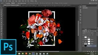 Create a Floral Typography Text Effect in Photoshop | Photoshop CS6