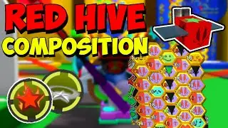 *BEST* RED HIVE COMPOSITION FOR *2024*! Roblox Bee Swarm Simulator