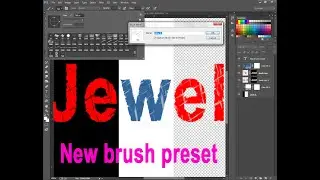 Photoshop brush preset and apply tutorial. কিভাবে ফটোশপে নতুন ব্রাশ স্হাপন করা হয়।