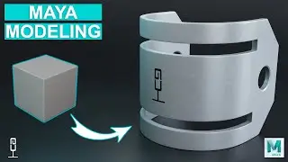 Maya Hard Surface Modelling _ Maya Tutorial _ Maya 3D