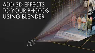 Add 3D Effects to Your Photos with Camera Projection Mapping in Blender 2.8