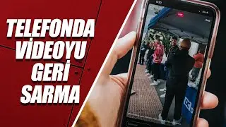 TELEFONDA VİDEO GERİ SARMA – VİDEO TERS OYNATMA (CAPCUT)