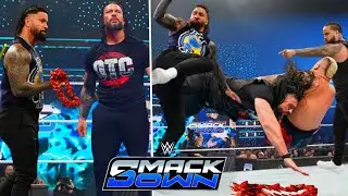 Jey Uso Joins Roman Reigns And Jimmy Uso Against New Bloodline On SmackDown 2024 ? Jey And Roman !