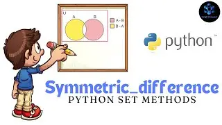 SYMMETRIC_DIFFERENCE() method|Python Set Methods #symmetric #python3 #setmethod #pythonforbeginners