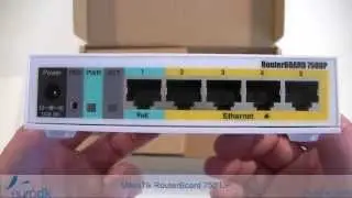 MikroTik RouterBoard 750UP QUICK UNBOXING & SPECIFICATIONS HD