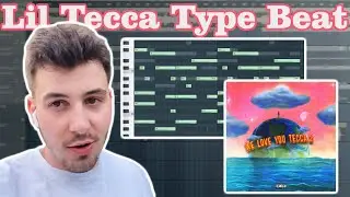 How to Make a LIL TECCA Type Beat from Scratch | FL Studio Tutorial