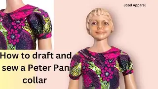 Peter Pan Collar For Kids:How To Draft And Sew From Scratch