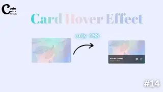 Card Hover Effect With HTML and CSS ||