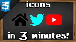 Learn CSS icons in 3 minutes 🏠