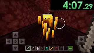 i speedrun phone minecraft