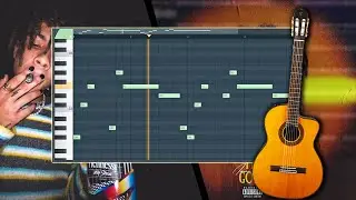 How to Make Happy Guitar Melodies For Iann Dior | FL Studio