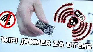 Jak zrobić wifi jammer za 10zł i zostać najgorszym sąsiadem | NodeMCU DIY Mega efekt