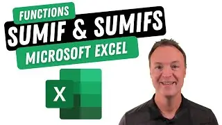 How to use the SUMIF and SUMIFS Functions in Microsoft Excel for Beginners