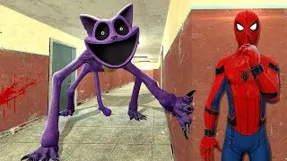 Hiding from CATNAP in a Bunker - Garry's Mod