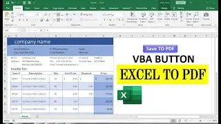 CONVERT EXCEL SHEET TO PDF USING VBA