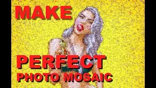 Make perfect photo mosaic