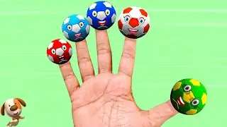 Football Finger Family + More Nursery Rhymes for Babies