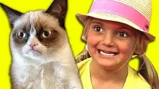 KIDS REACT TO GRUMPY CAT