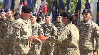 Fort Report Charlie Co. 40th ESB Company Cases Colors & Command Changes