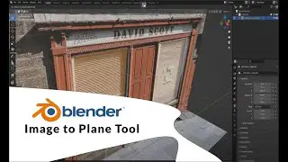 Blender Image to Planes tool Tutorial