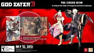 God Eater 3 Switch Pre-Order Bonus Announced