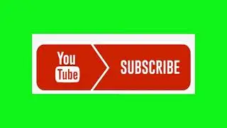 YouTube Subcribe Icon || Green Screen || Free Download