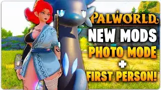 Exciting NEW Palworld Mods || Photo Mode + First Person Camera Mods