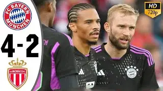 Bayern München vs AS Monaco 4-2 - Club Friendly - All Goals & Highlights - 2023