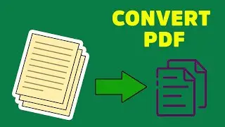 How To Convert To PDF File? | How To Create PDF File? | PDF Converter Online Free