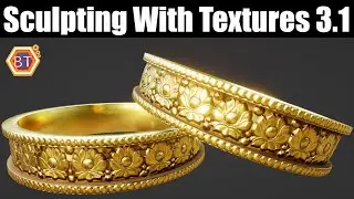 Blender Tutorial - Sculpting With Textures | 3.1