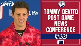 Tommy Devito on clutch game-winning drive in Giants win over the Packers | SNY