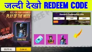 ARCTIC BLUE BUNDLE REDEEM CODE ? FFIC FREE REWARD 2021 | FREE FIRE NEW EVENT