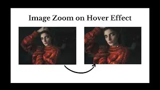 Image Zoom on Hover Effect Using Only Css And Html