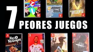 LOS 7 PEORES JUEGOS DE LA NINTENDO SWITCH ❌