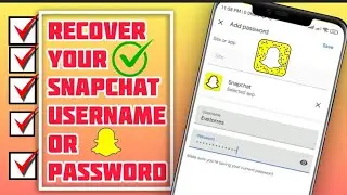 How to find out the forgotten username and password of  Snapchat account