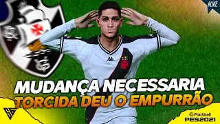 TORCIDA DEU O EMPURRÃO QUE O TIME PRECISA - GAMEPLAY EFOOTBALL PES 2021 - SADAN GAMER - 60 FPS - PC