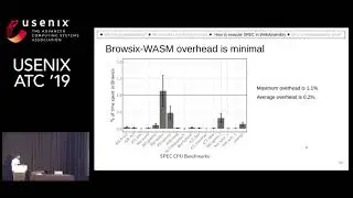 USENIX ATC '19 - Not So Fast: Analyzing the Performance of WebAssembly vs. Native Code