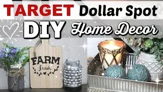 Target Dollar Spot DIYS | DIY FARMHOUSE Home Decor | Krafts by Katelyn