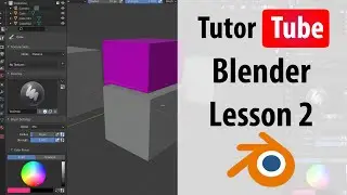 Blender Tutorial - Lesson 2 - Default Camera Navigation Options