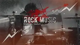 Rock Music Show (After Effects template)