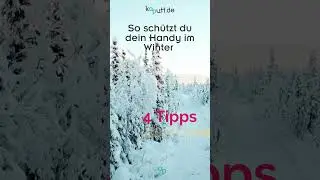 Handy-Akku bei Kälte: So schützt du dein Handy im Winter #shorts