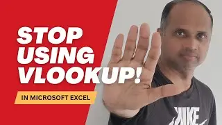 Stop Using VLOOKUP function