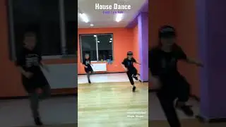 House dance kids practice 