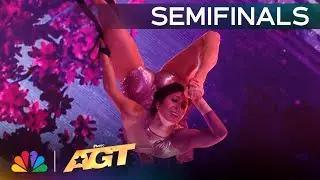 Kelsey Jane Delivers IMPRESSIVE Aerial To Gravity by Sara Bareilles | Semifinals | AGT 2024