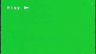 Real VHS / VCR Green Screen Filter Overlay Widescreen 16:9 Lo Fi Analog Video Tape Effect Chroma Key