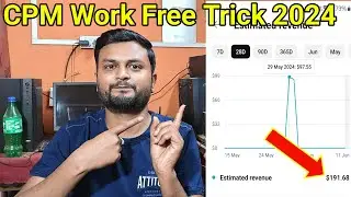 Sirf 2 Din me $191 Doller | CPM Work New Trick 2024