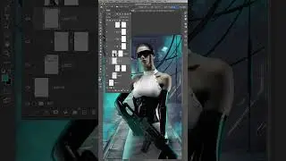 Cyber Assassin Photo Manipulation Speed Art