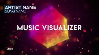 Audio Spectrum Music Visualizer Trapcode Form | After Effects Template