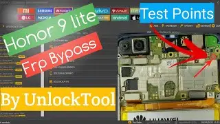 Honor 9 lite FRP Bypass | Honor 9 lite FRP Unlock Done By Unlock Tool | All Huawei FRP bypass method